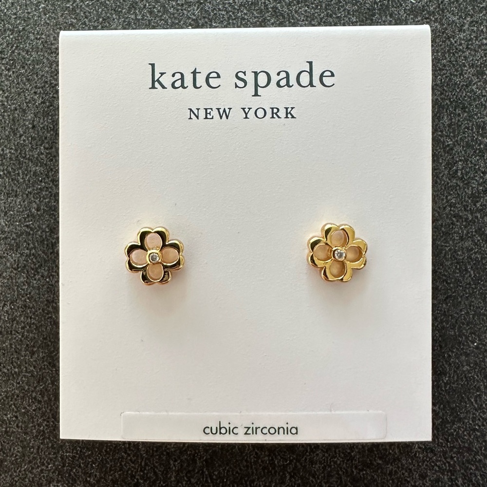 Kate Spade Cubic Zirconia stud earrings